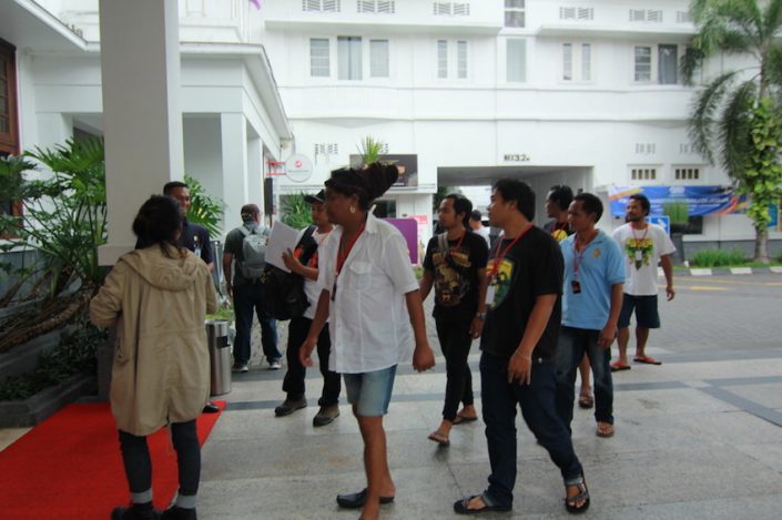 Kedatangan Peserta