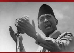Bung Karno orasi